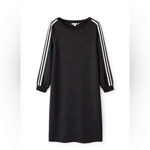 Chico’s Zenergy Black Scuba Contrast Black Dress-New with tags